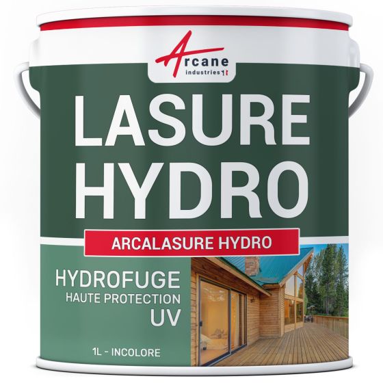 Lasure bois extérieur / intérieur : ARCALASURE HYDRO Couleur / Aspect