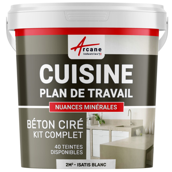 1-Main-BETON CIRE CUISINE - Kit Complet - 2m2 - isatis blanc