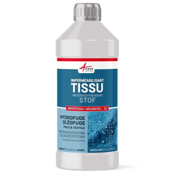 Waterdichtmakend middel voor Stoffen, Textiel: ARCAREPEL -53 500ml