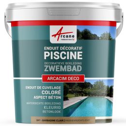 Decoratieve afwerkpleister voor zwembaden: ARCACIM Déco