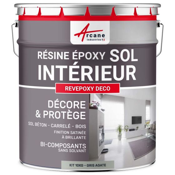 Résine Epoxy Pour Sol Intérieur - REVEPOXY DECO Couleur / Aspect