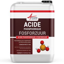 Fosforzuur voor het ontroesten en fosfateren van metalen onderdelen 5L