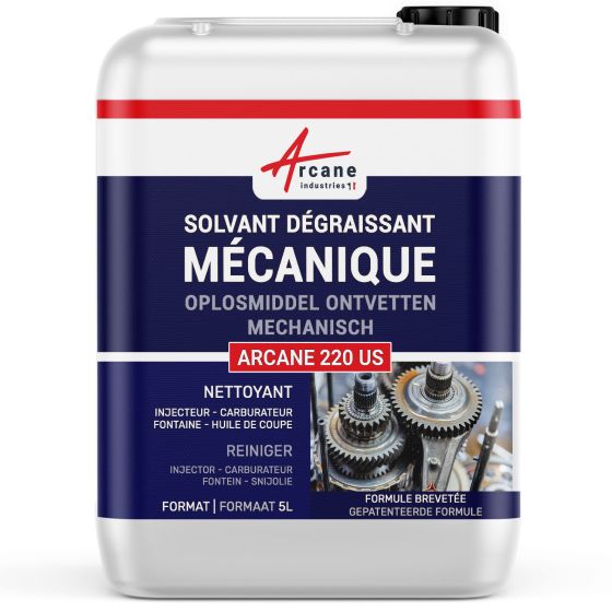 ONTVETTER VOOR MECHANISCHE ONDERDELEN - Oplosmiddel voor Mechanisch Ontvetten, Reiniger voor Injectoren en Carburateurs, Vet- en