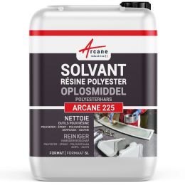 OPLOSMIDDEL VOOR POLYESTERHARS - Reiniger voor Synthetische en Natuurlijke Polyesterhars, Gelcoat, Acetonvervanger, Lijmen van E