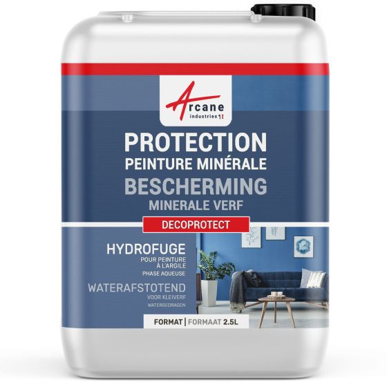 Water- en vetwerend middel voor minerale verf op kleibasis - DECOPROTECT
