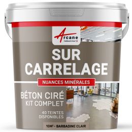 BETON CIRE KIT OP TEGELS