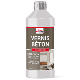 Vernis pour béton intérieur, extérieur : EASYCONCRETE