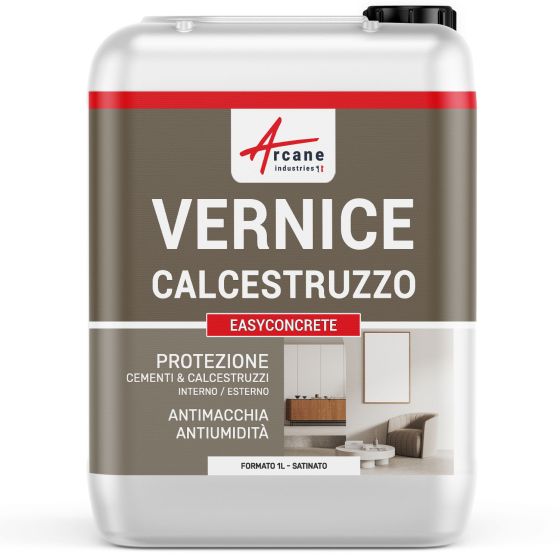 Vernice per calcestruzzo interno ed esterno: EASYCONCRETE 1L satin