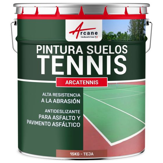 Pintura para cancha de tenis antideslizante - ARCATENNIS