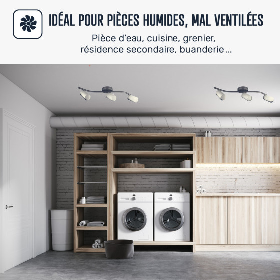 Peinture anti condensation, odeurs et moisissure pour pièce humide : Arcascreen Anti Condensation