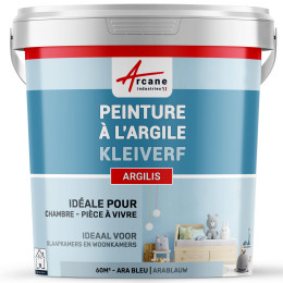 Natuurlijke kleiverf decoratie kinderkamer - ARGILIS - 60 m² (2x5 kg in 1 laag)