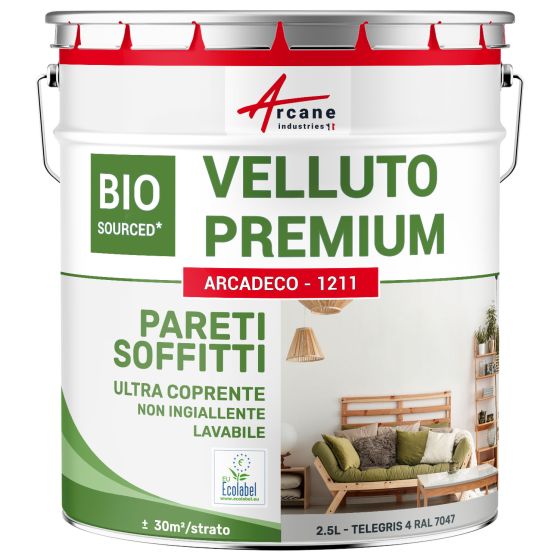 Pittura velluto pareti e soffitti: ARCADECO BIOSOURCE VELOURS Pittura velluto pareti e soffitti: ARCADECO BIOSOURCE VELOURS