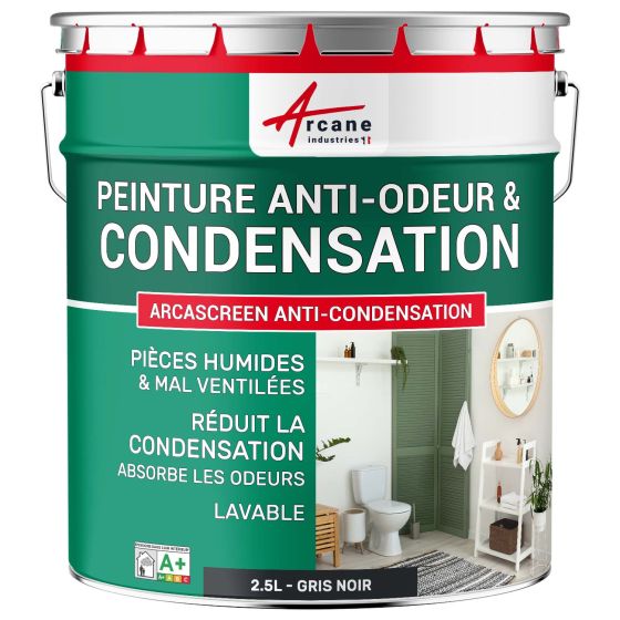 Pintura anti-condensación, anti-olores para habitaciones húmedas: ARCASCREEN ANTI-CONDENSACIÓN Pintura anti-condensación, anti-olores para habitaciones húmedas: ARCASCREEN ANTI-CONDENSACIÓN