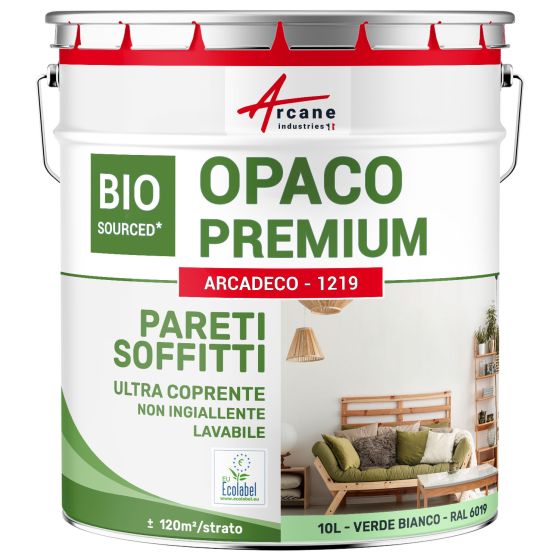 Vernice opaca per pareti e soffitti: ARCADECO BIOSOURCE OPACO Vernice opaca per pareti e soffitti: ARCADECO BIOSOURCE OPACO