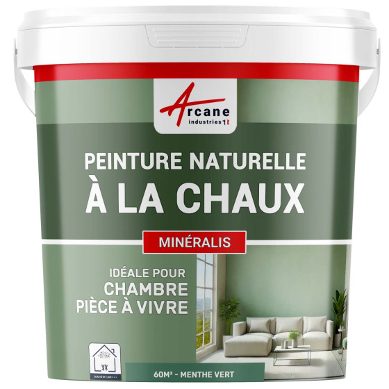 Pintura a la Cal Natural para Interiores - MINERALIS