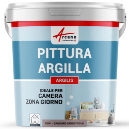 Vernice in argilla naturale per decorazione camera bambini - ARGILIS     