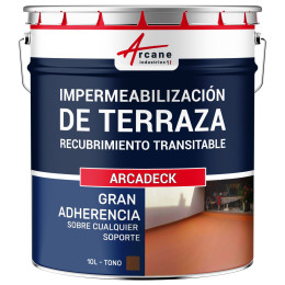 Pintura de impermeabilización para terraza - Revestimiento exterior a base de resina: ARCATERRASSE10 L
