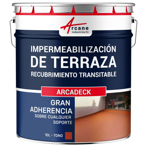 Pintura de impermeabilización para terraza - Revestimiento exterior a base de resina: ARCATERRASSE10 L