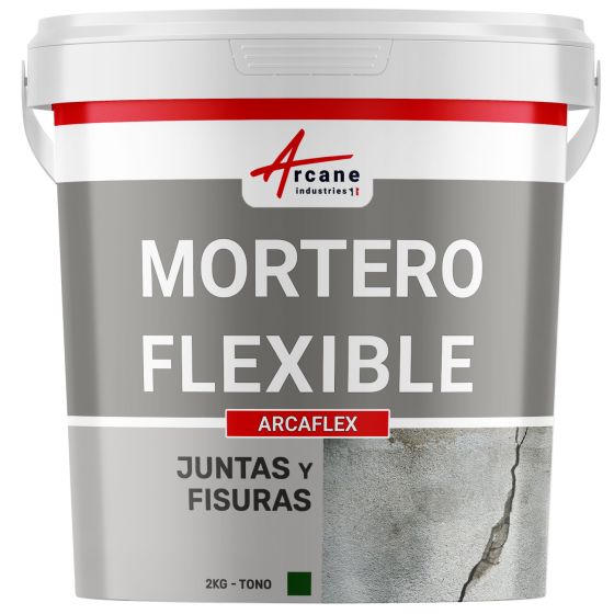 Mortero de junta flexible para el tratamiento de grietas: ARCAFLEX