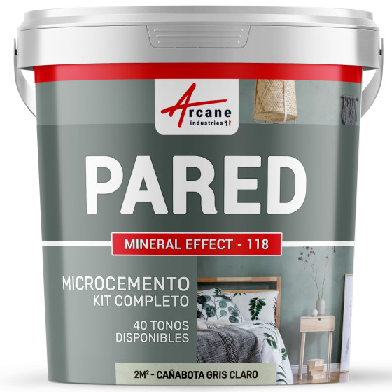 KIT DE HORMIGÓN PULIDO PARA PAREDES2 m² - Satinado