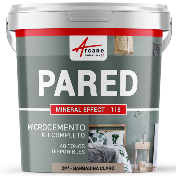 KIT DE HORMIGÓN PULIDO PARA PAREDES2 m² - Satinado