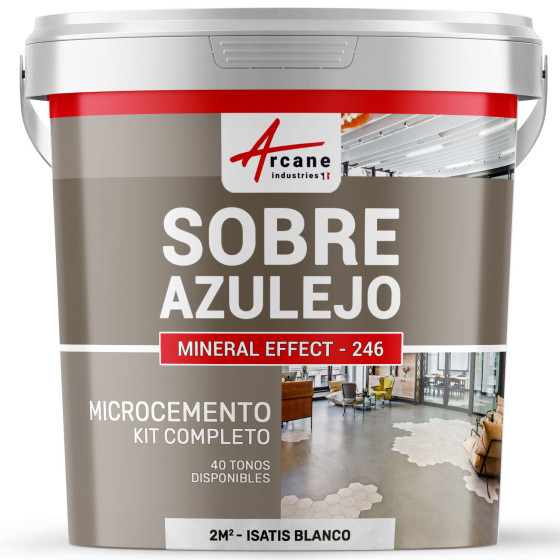 KIT DE HORMIGÓN PULIDO PARA AZULEJOS2 m² (en 2 capas)