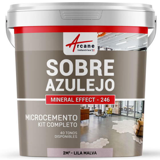 KIT DE HORMIGÓN PULIDO PARA AZULEJOS2 m² (en 2 capas)