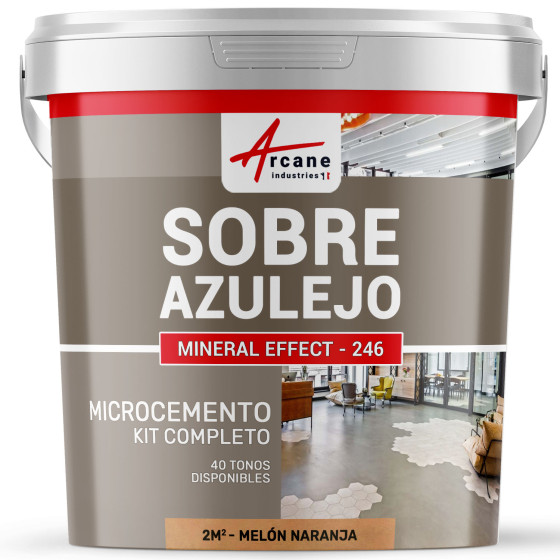 KIT DE HORMIGÓN PULIDO PARA AZULEJOS2 m² (en 2 capas)