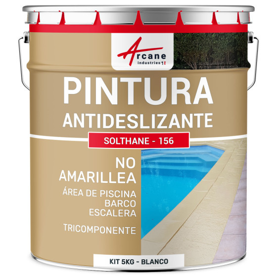 Pintura Antideslizante Suelos Exteriores e Interiores - RESINA SOLTHANE RD6 Kg