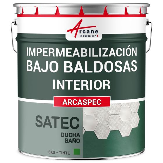 SPEC impermeabilización de azulejos de ducha y baño: ARCASPEC