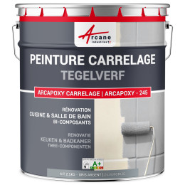 Bruine tegelverf keuken, badkamer: TEGELVERF | MaisonEtanche