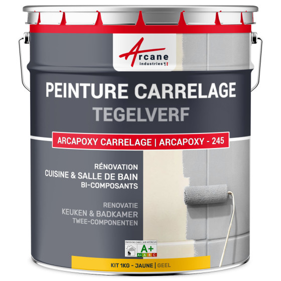 TEGELVERF VOOR KEUKEN EN BADKAMER - ARCAPOXY -245-1 kg (tot 10 m² in 2 lagen)