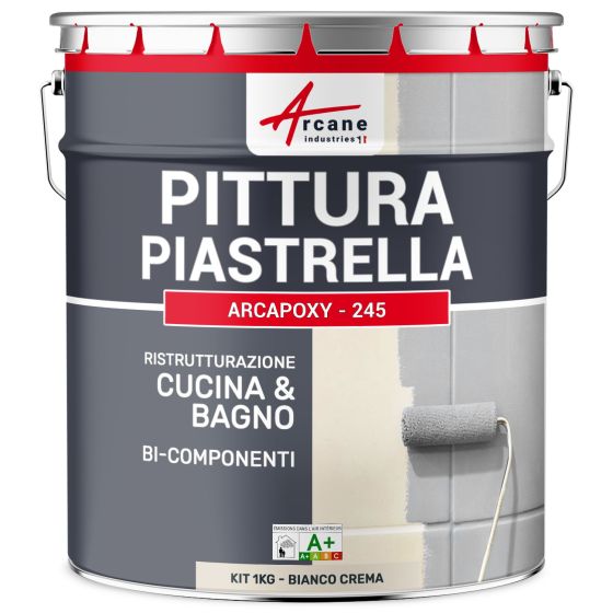 PITTURA PER PIATRELLA CUCINA E BAGNO : ARCAPOXY - 245 PITTURA PER PIATRELLA CUCINA E BAGNO : ARCAPOXY - 245