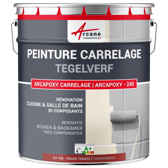 TEGELVERF VOOR KEUKEN EN BADKAMER - ARCAPOXY -245-1 kg (tot 10 m² in 2 lagen)