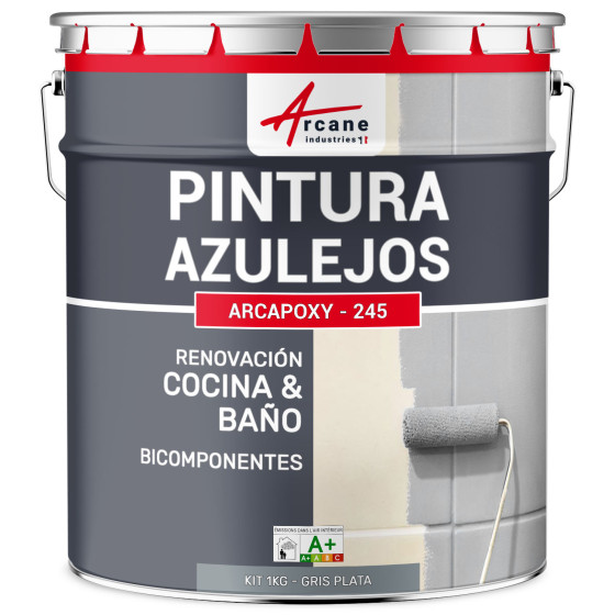PINTURA PARA AZULEJOS DE COCINA Y BAÑO - ARCAPOXY AZULEJOS1 kg (hasta 10 m² en 2 capas) PINTURA PARA AZULEJOS DE COCINA Y BAÑO - ARCAPOXY AZULEJOS1 kg (hasta 10 m² en 2 capas)