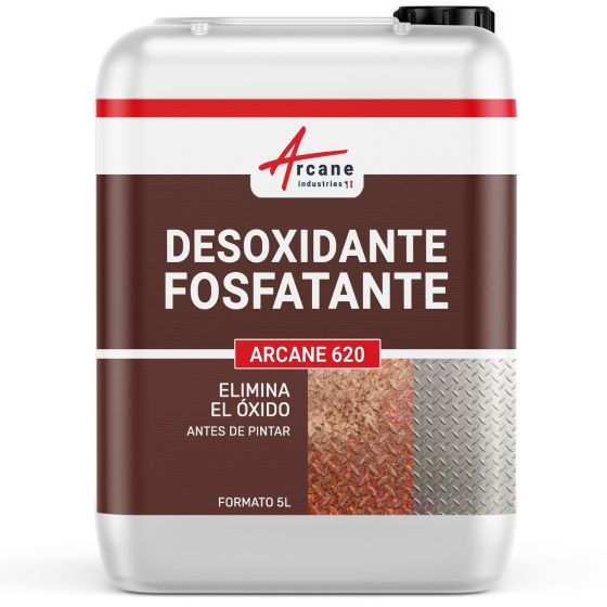 DESGRASANTE FOSFATANTE  Desoxidante | Desengrasante fosfatante para Acero Galvanizado y Aluminio 5 L