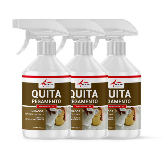 Disolvente para remover pegamento y masilla  QUITA PEGAMENTO  1.5 L (3 x 0.5 L)