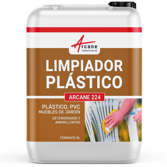 Limpiador renovador para plástico blanco PVC amarillento 5 L