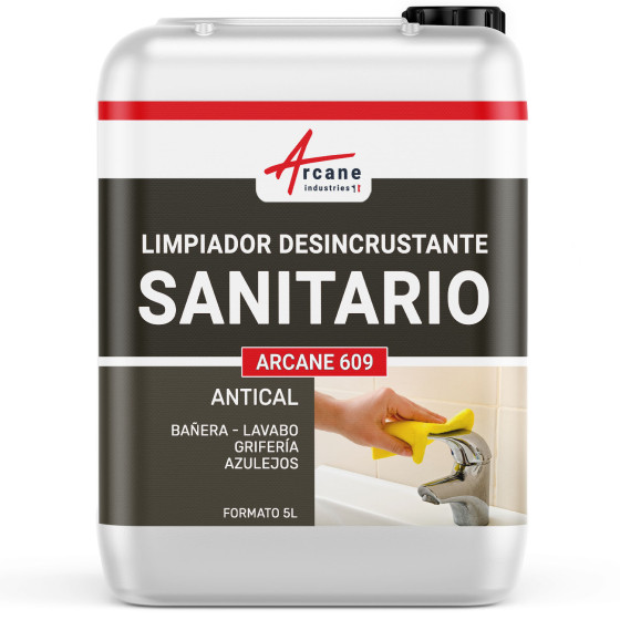 Limpiador descalcificador para sanitarios - baño y ducha 5 L