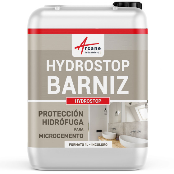 Barniz para Hormigón Pulido - protección hidrófuga y oleófuga HYDROSTOP 1 L