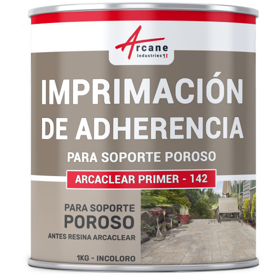 Imprimación de Anclaje para Soportes Porosos Antes de Resina Impermeabilizante ARCACLEAR IMPRIMACIÓN 1 kg