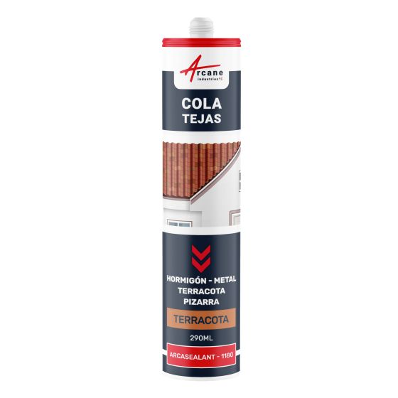 Mástic Adhesivo de Azulejos de Polímero Híbrido ARCAMASTIC JUNTA Y ADHESIVO 290 ml x 1 Terracota