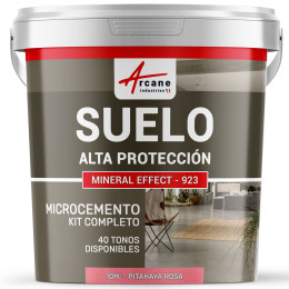 KIT DE MICROCEMENTO PARA SUELOS DE ALTA PROTECCIÓN - Pitahaya Rosa - 10 m² (para 2 capas)