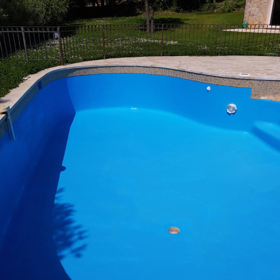 Peinture piscine béton  - ARCAPISCINE