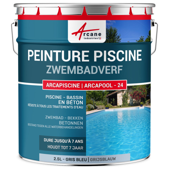 Betonnen zwembadverf - ARCAPOOL -24 - 2.5 L