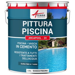 Vernice gialla per piscine e vasche in cemento Arcapiscine | Maison Étanche