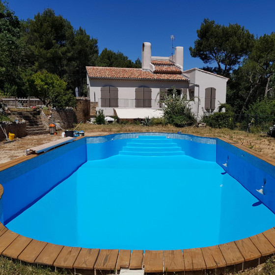 Vernice per Piscina  - ARCAPOOL - 24 10 L Grigio Antracite - RAL 7016