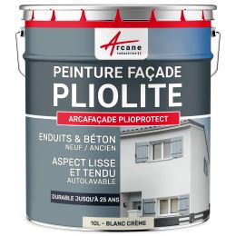 Peinture façade gris pliolite façade et crépi - ARCAFAÇADE | Maison Etanche