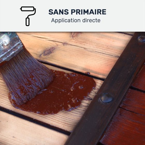 Peinture volet bois : ARCALAQUE 202