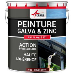 Peinture Galva & Zinc : Arcalaque 301 - Couleur / Aspect